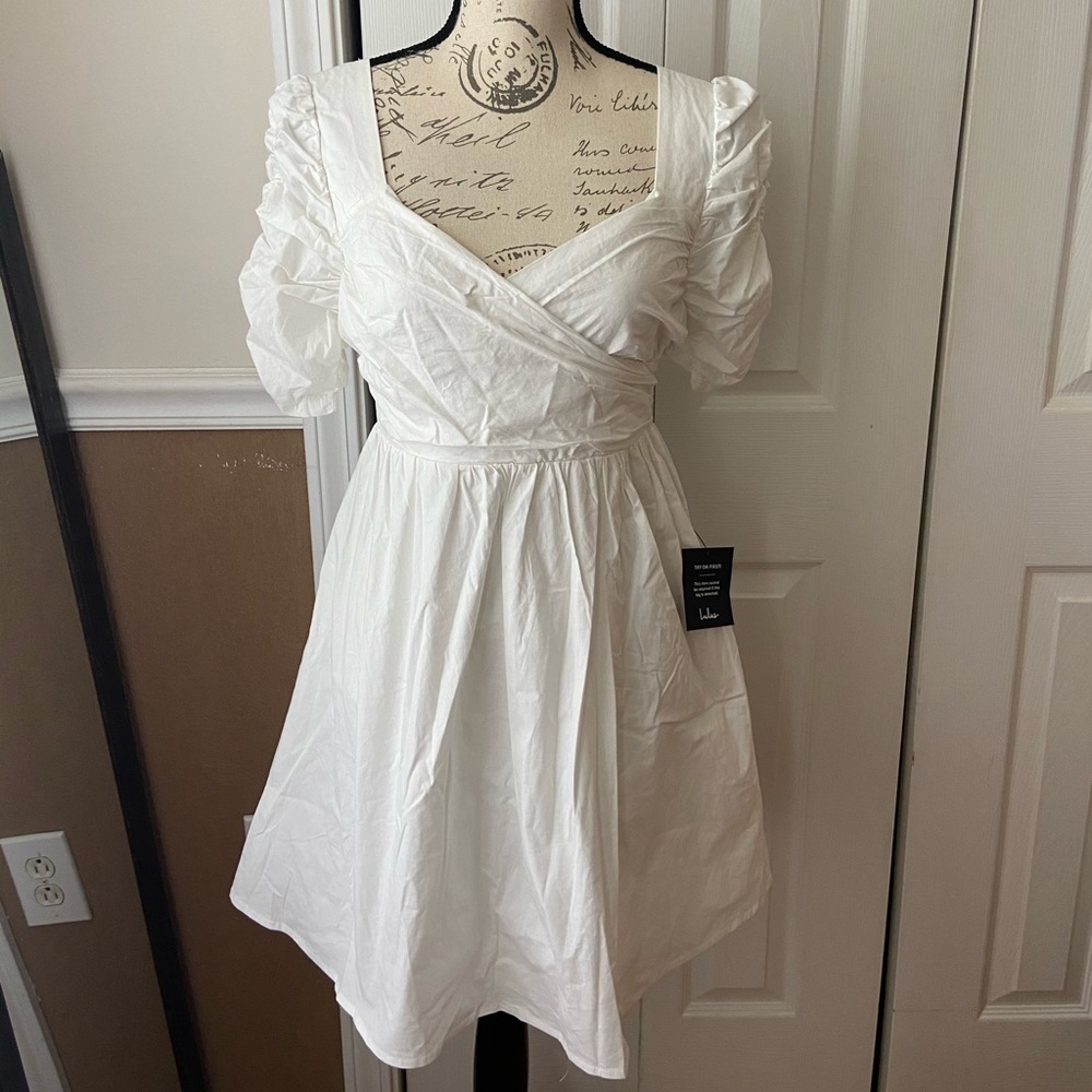 White Lulus Dress